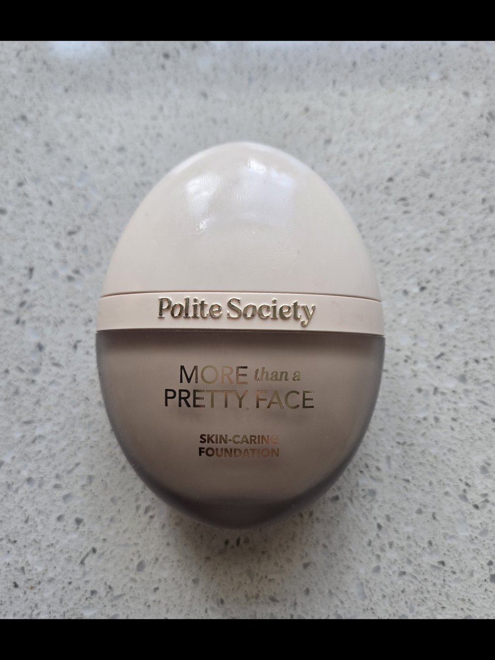 Polite Society More Than a Pretty Face Skin-Caring Foundation –Very Fair W New!
